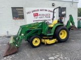 John Deere 4300 4X4 TLB & Mower Deck