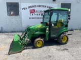 2018 John Deere 1025R 4X4 Hydro Tractor W/ Loader