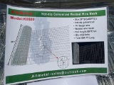 New Allmetal (9) Rolls New Galvanized Wire Mesh