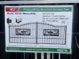 (4X) Sets New KJ 20' BI-Parting Driveway Gates