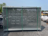 New Lot Of (20) Pieces 10'X6' Chain Link Fence