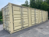 Used 40 Ft High Cube Multi Door Container