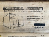 New 12X20' Metal Livestock Shed