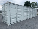 Used 40 Ft High Cube Multi Door Container