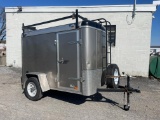 2019 Atlas 5'X8' Cargo Trailer W/ Ladder Rack