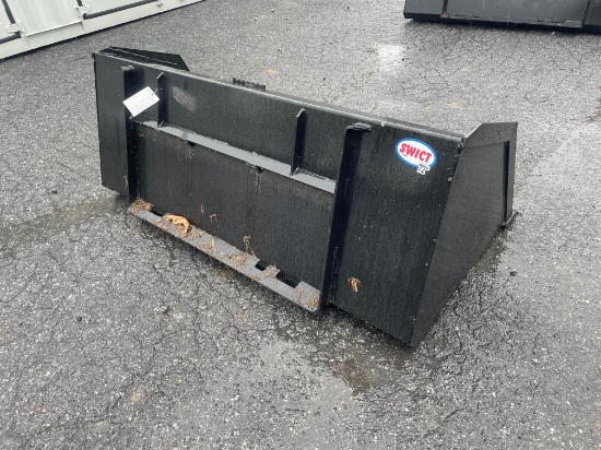 New Swict 72" Quick Attach Large Capacity Bucket