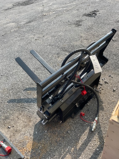 New GIYI Mini Quick Attach Hydraulic Pallet Forks