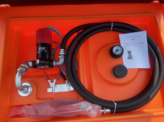 New Poly Fuel Transfer Tank W/Pump