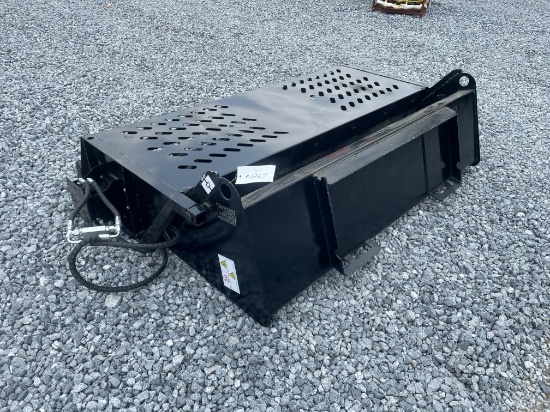 New GIYI Quick Attach 78" Rock Rake