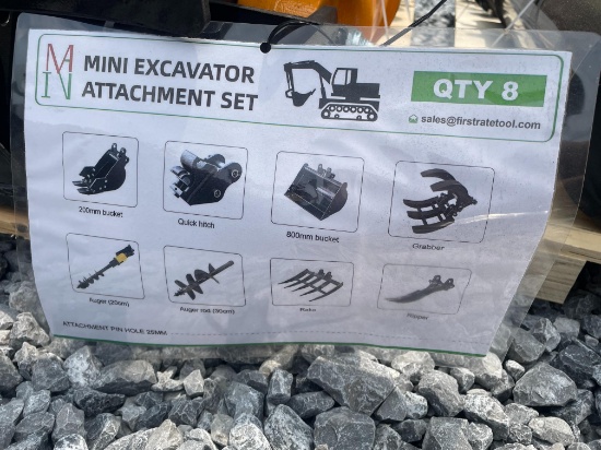 New MIVA Quick Attach Mini Excavator Attachments