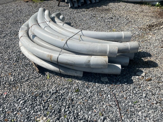 Skid Lot Of Beveled Conduit