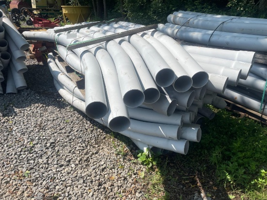 Skid Lot Of Beveled Conduit