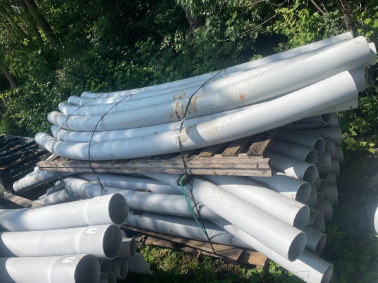 Skid Lot Of Beveled Conduit