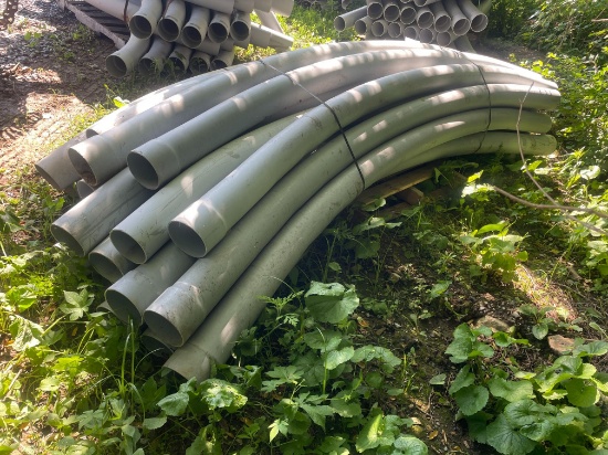 Skid Lot Of Beveled Conduit