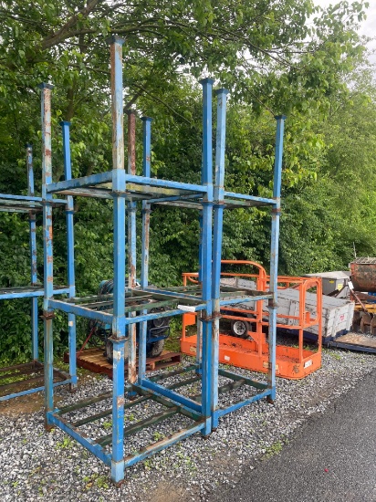 Lot Of (2) Upright Racking