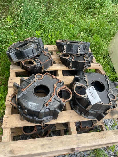 Skid Lot Of (16) Engine Hubs