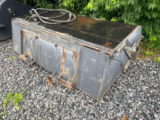 Used 72" Quick Attach Box Sweeper