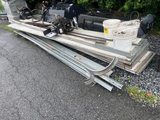 Used 16' Overhead Garage Door