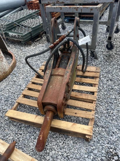 Used Excavator Attach Heavy Duty Concrete Breaker