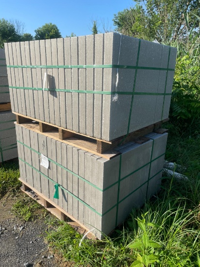 (2) New Skid Lot Of Hanover Pavers Natural