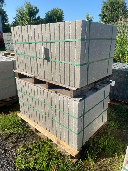 (2) New Skid Lot Of Hanover Pavers Natural