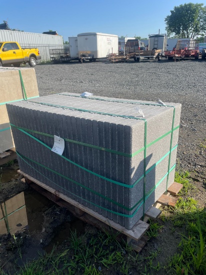 New Skid Lot Of Hanover Pavers Charcoal