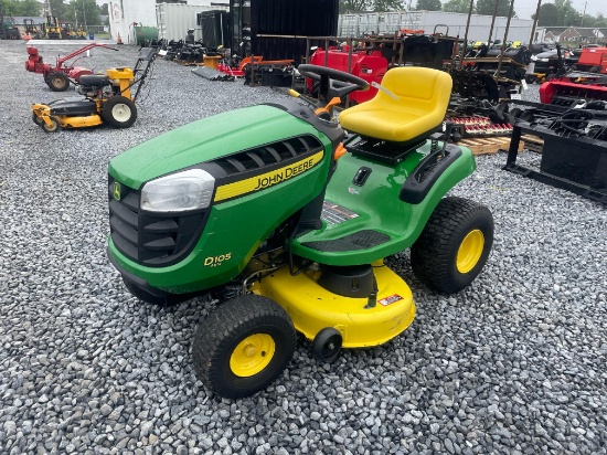 2016 John Deere D105 42" Hydrostatic Riding Mower