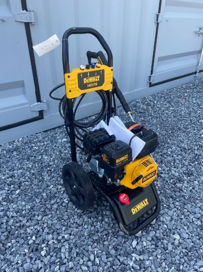 New Dewalt 3400PSI Gas Pressure Washer