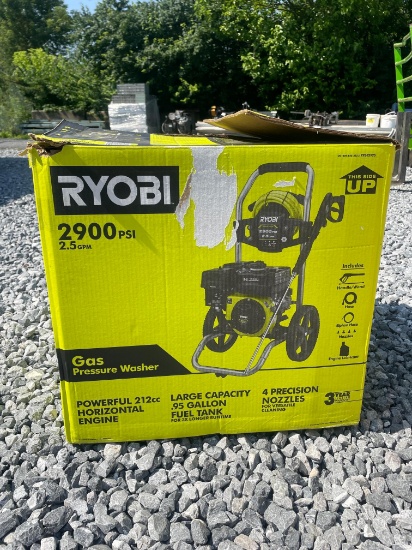 New Ryobi 2900PSI Gas Pressure Washer