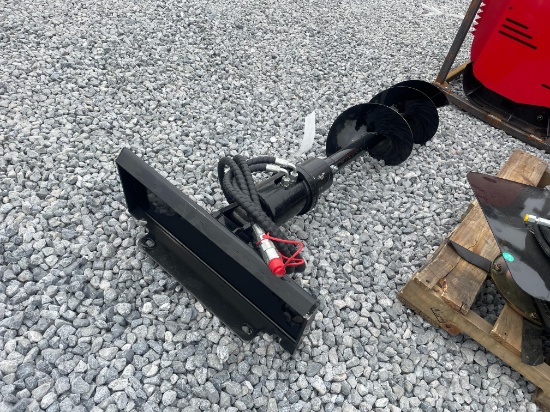 New Mini Quick Attach Auger Drive W/ Bit