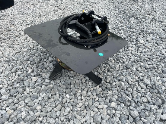 (4X) New Mini Excavator 12" Trimmer Attachment