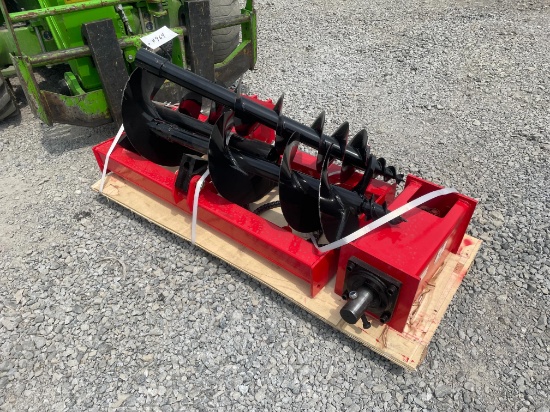 New Quick Attach Auger Drive W/ Bits