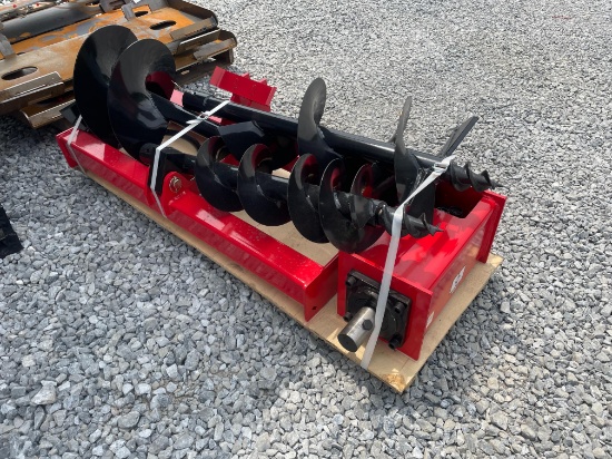 New Quick Attach Auger Drive W/ Bits