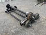 (4) Used AX10208 Axles