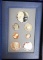 1993 U.S. Prestige Set: 90% Silver Dollar and Half Dollar.