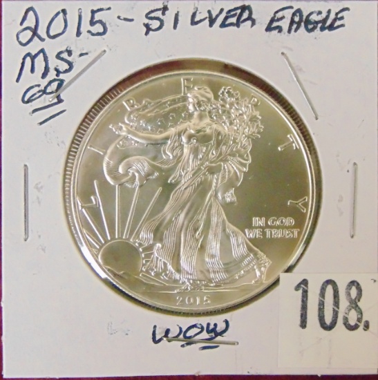 2015 Silver Eagle MS69.
