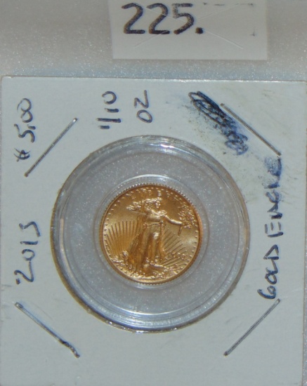 2023 1/10 Oz. $5 Gold Eagle.
