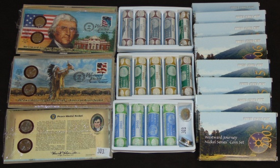 Approx. $30 face value Westward Journey Nickels.
