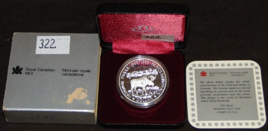 1985 Canada Commemorative .500 Silver Dollar