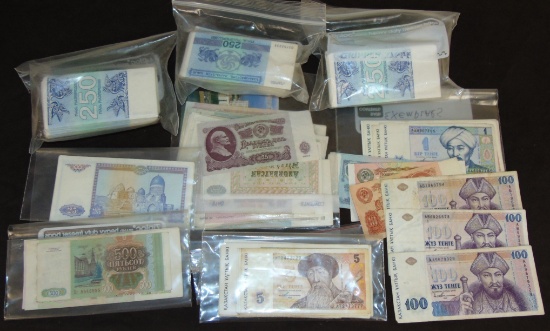 Foreign Currency Variety (large selection).