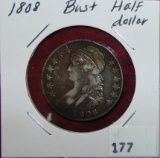 1808 Bust Half Dollar.
