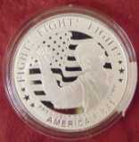 2024 Trump 1 Troy Oz. .999 Silver Round 