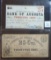 (2) 25¢ Notes EF-AU.