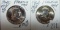 (2) 1963 Franklin Half Dollars MS65 (last year 90% Silver).