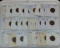 31 Wheat Cents 1909VDB-1933-D (not consecutive, good dates. Mint marks).