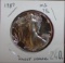 1987 Silver Eagle MS70.