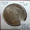 1925 Peace Dollar.