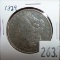 1889 Morgan Dollar.