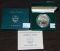 1989 Silver Eagle (in original box with COA).