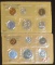 1960, 1961 U.S. Proof Sets.